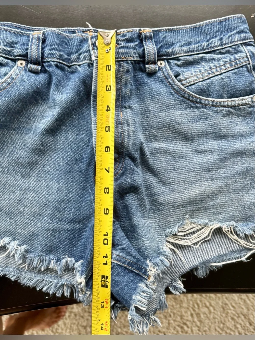 We The Free Distressed Denim Cutoff Shorts